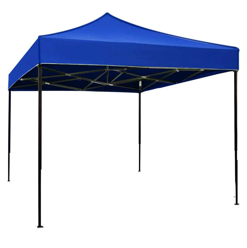 Cort Pavilion 3x3m  Pliabil, tip acordeon! Cadru Metal pentru Curte, Gradina, Evenimente